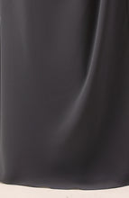 Load image into Gallery viewer, Elegant Long Spaghetti Strap Sheath Gray Chiffon Bridesmaid Dress for Wedding