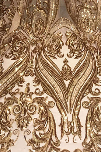 Gold Abstract Sequin