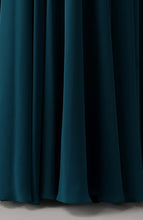 Load image into Gallery viewer, Long Beaded Turquoise Lace Chiffon Bridesmaid Dress for Ladies